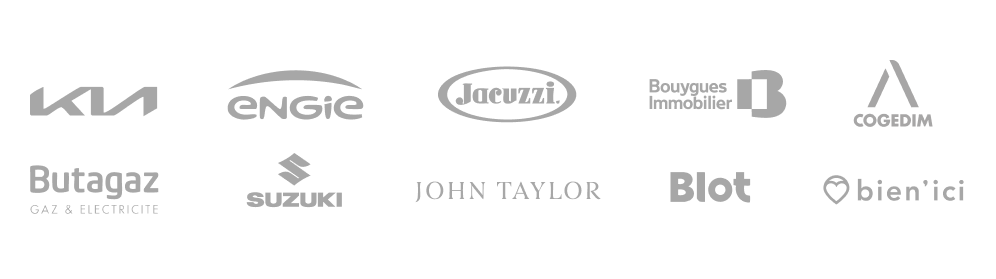 Logo client White - France